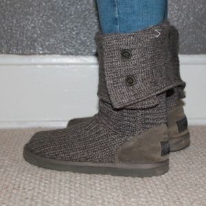 Grey UGG Cardy boots